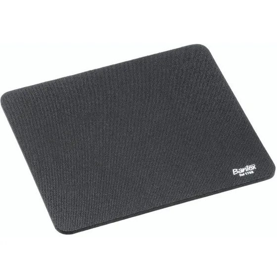 Bantex Musemåtte nylon sort 252x216x6 mm