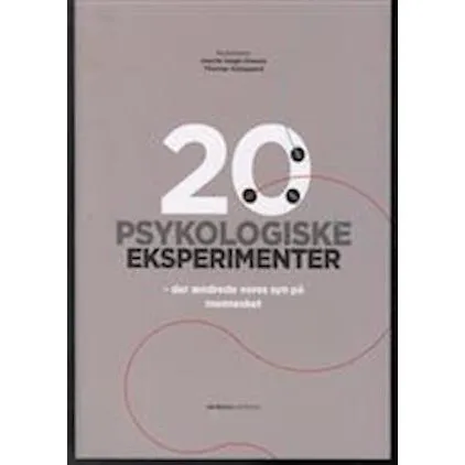 20 Psykologiske Eksperimenter - Henrik Høgh-Olesen & Thomas Dalsgaard