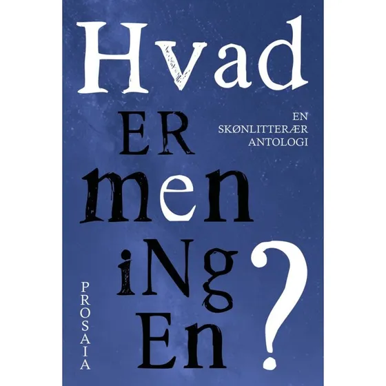 Hvad er meningen? - Skønlitterær antologi