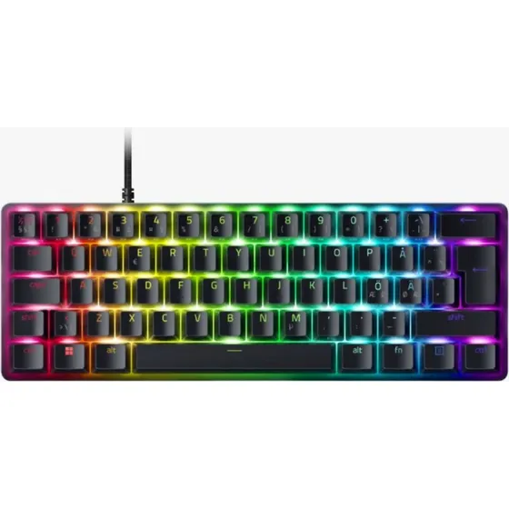 Razer Huntsman Mini Analog 60% Gaming Tastatur – ND (Nordisk)