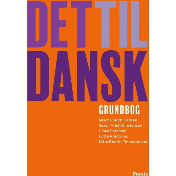 Det til dansk - Grundbog