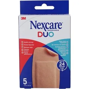 3M Nexcare DUO Maxi plaster 51 x 102 mm, 5 stk
