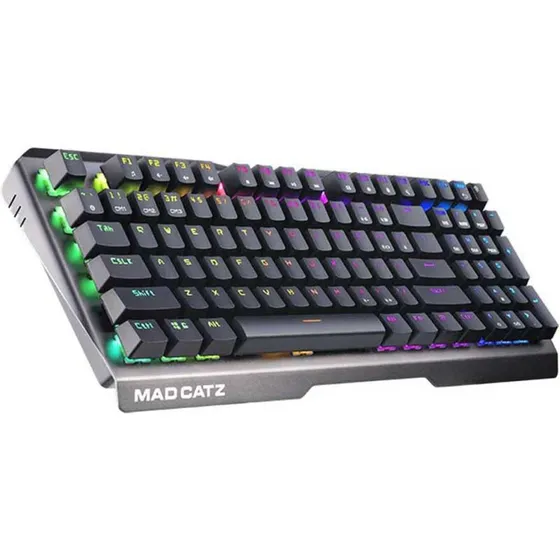 Mad Catz S.T.R.I.K.E. 13 mekanisk tastatur, sort – Cherry MX Red