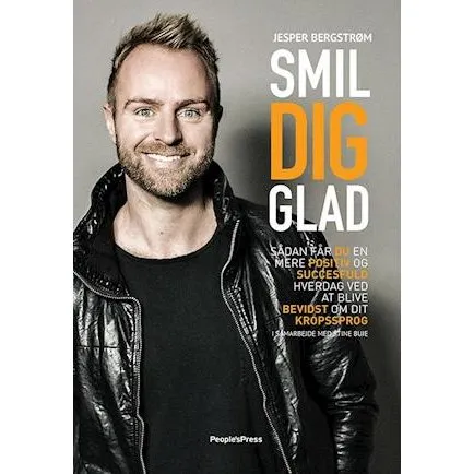 'Smil dig glad' - Jesper Bergstrøm - Bog