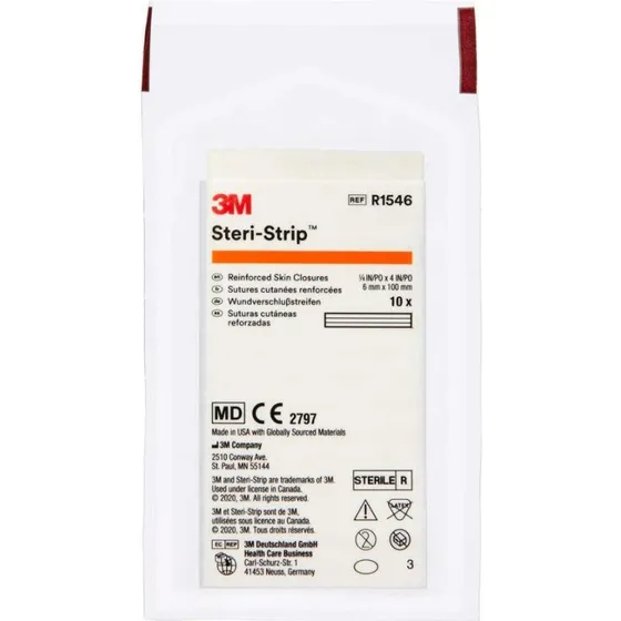 3M Steri-Strip R1546 6 x 100 mm – 10 stk