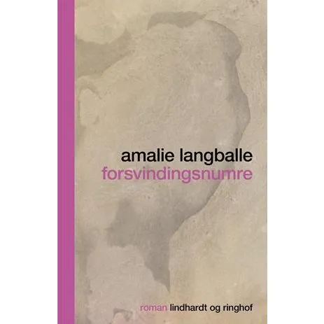 Forsvindingsnumre - Amalie Langballe (Bog)