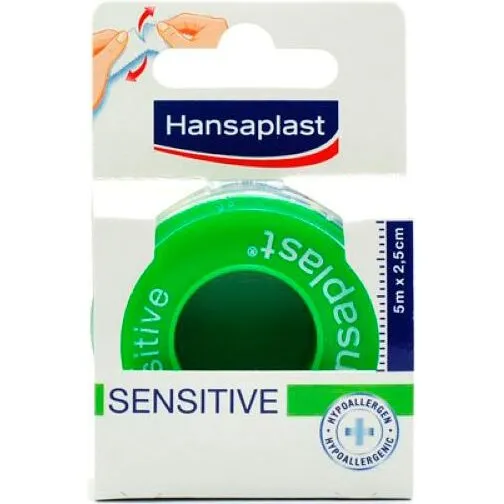 Hansaplast Fixeringstape Sensitive 5 m x 2,5 cm