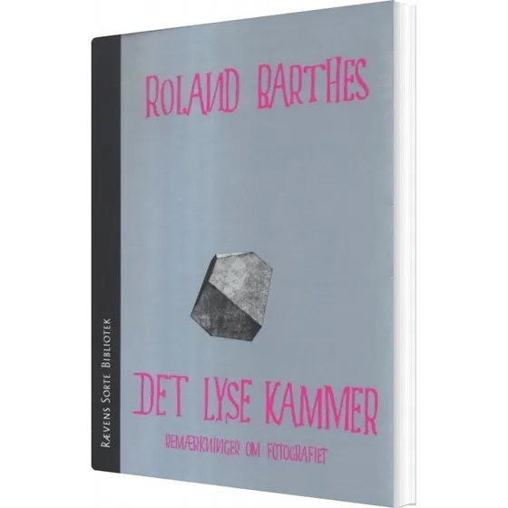 Roland Barthes: Det Lyse Kammer - Bog