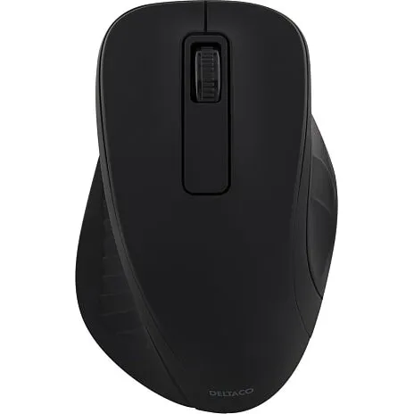 Deltaco 2,4 GHz trådløs optisk mus