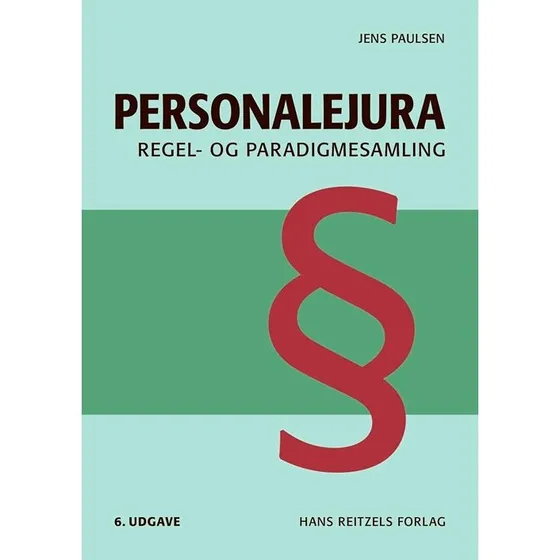 Personalejura - Regel- og paradigmesamling af Jens Paulsen