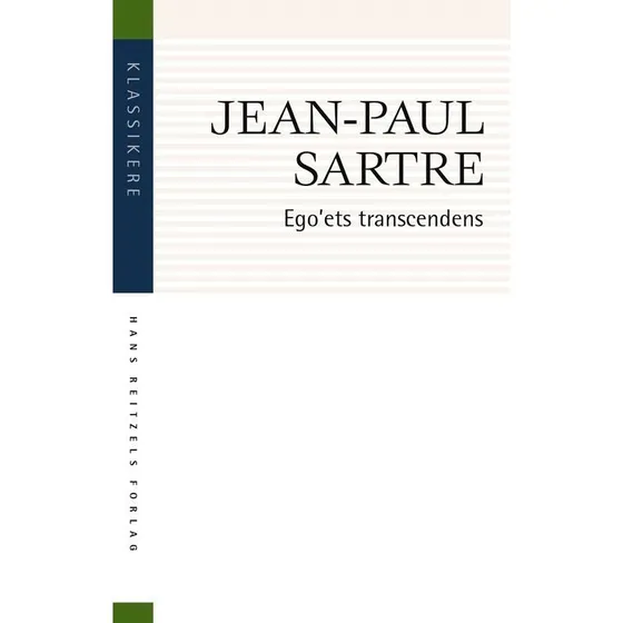 Ego'ets transcendens - Jean-Paul Sartre
