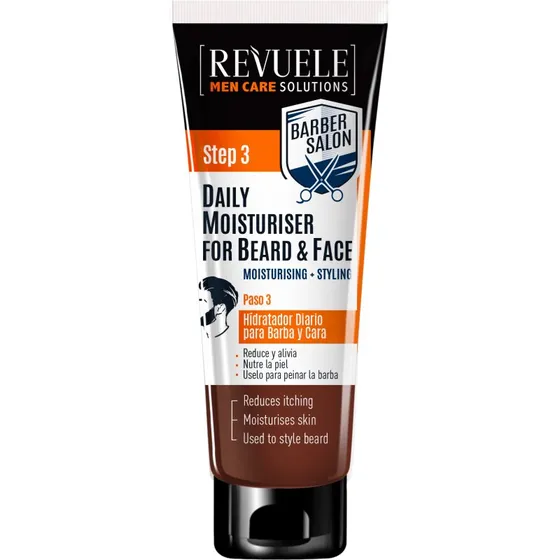 Revuele Men Step 3 Daily Beard & Face Moisturiser