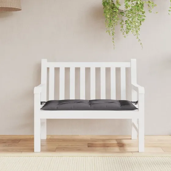 Hynde Til Havebænk Oxfordstof - Gråbrun - 150 x 50 x 7 cm