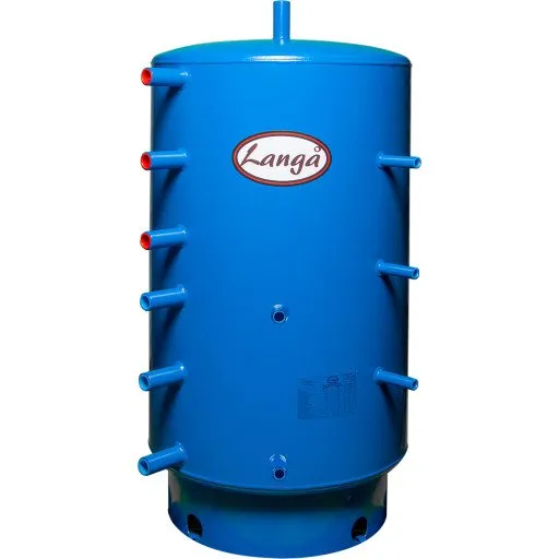 Langå Buffertank med solspiral, 300 liter