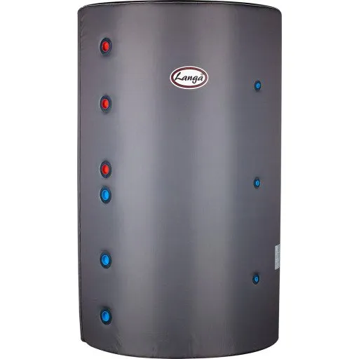 Langå buffertank, isoleret, 2000 liter