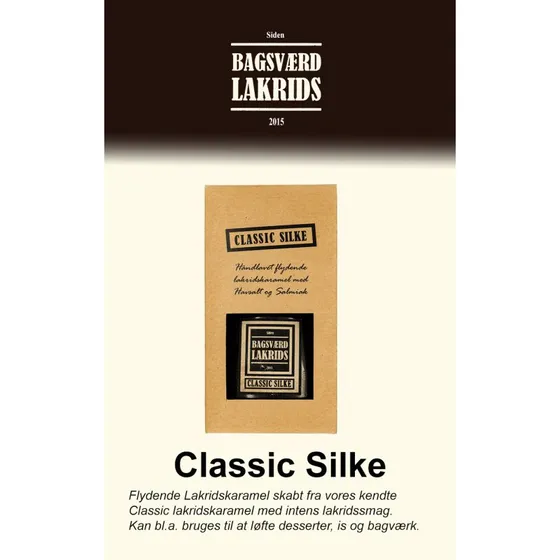 Bagsværd Lakrids Classic Silke Flydende Lakridskaramel - 200 ml