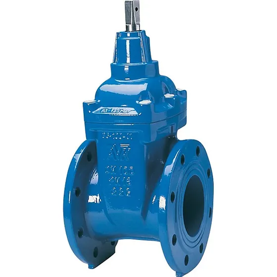AVK Skydeventil DN80 PN16 Kort Model - Duktiljern med Flanger