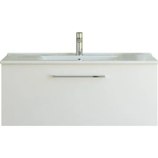 Dansani Mido+ møbelpakke, 101x45,5 cm, mat hvid