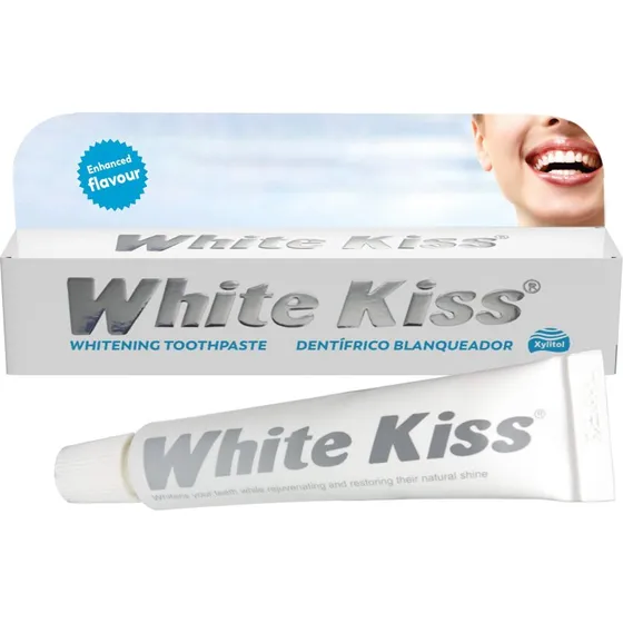 WHITE KISS Tandpasta Blegende 50 ml