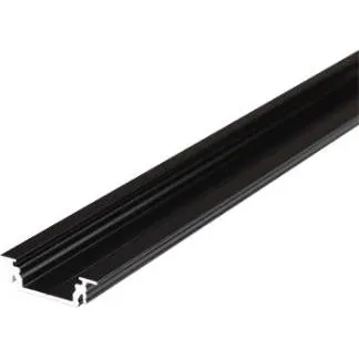 DIOFLEX GROOVE14 EF/Y Alu profil, 2000 mm, sort