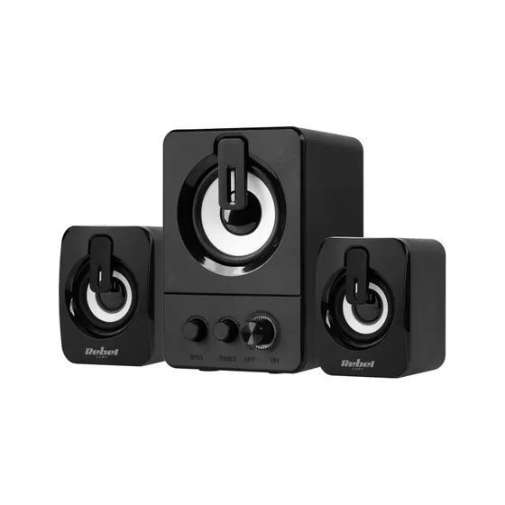 Rebel Comp CS-50 2.1 PC-højttalere med subwoofer