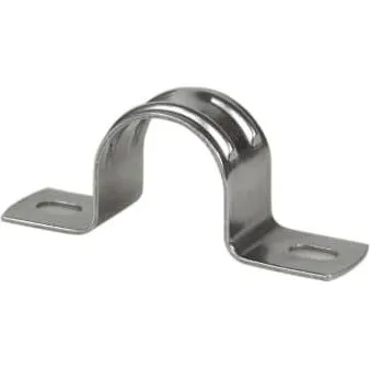 Tillex Kabelbøjle MB 16 mm, 2-lap, rustfrit stål A2 (100 stk)