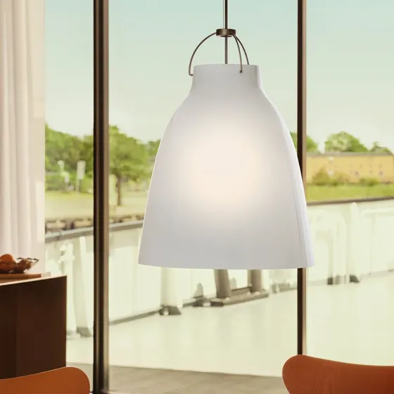 Fritz Hansen Caravaggio P3 Pendel Opal Glas