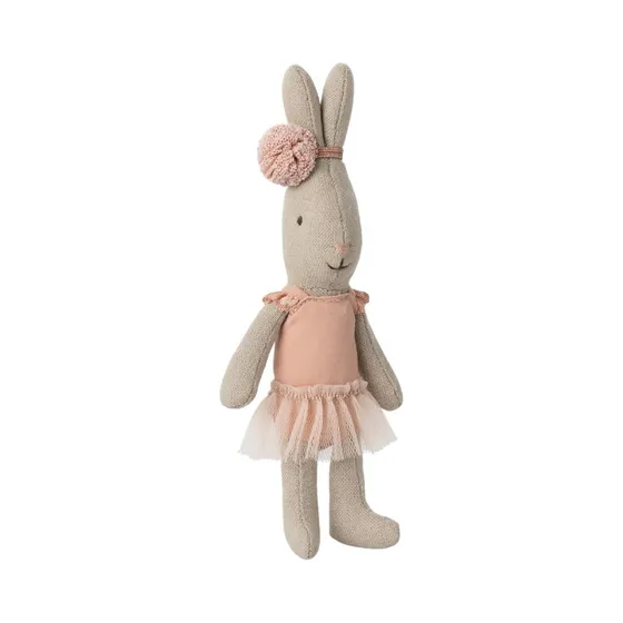 Maileg Mikro Hare i Rosa Balletdragt og Tylskørt - 14 cm