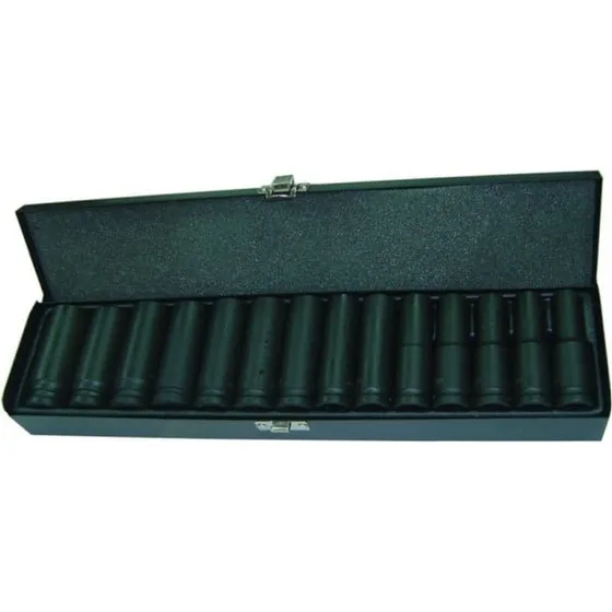 BATO Krafttopsæt 1/2" 10-24 mm - 14 dele i Chrome Molybdenum