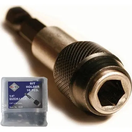 BATO Bitsholder QuickLock 1/4" 60mm - 10 stk.