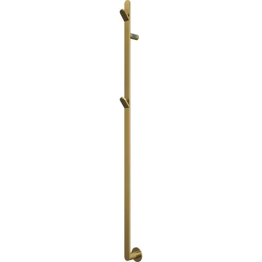 TVS Plus 1F Håndklædetørrer, el, 1530x80 cm, børstet guld