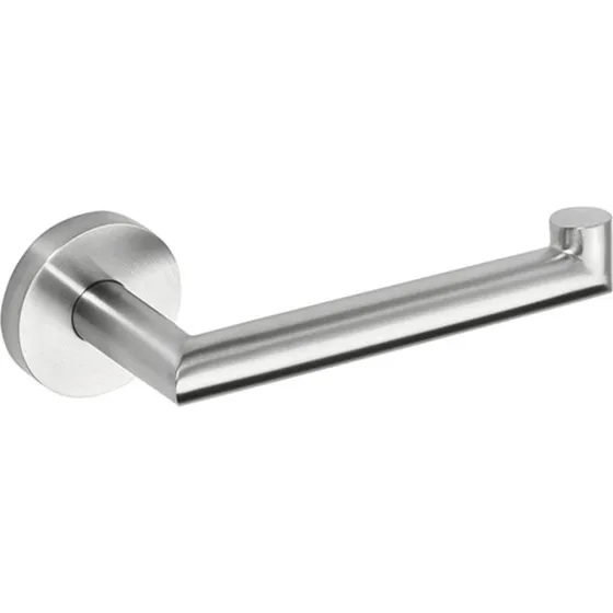 Kriss Simple toiletrulleholder i børstet rustfrit stål