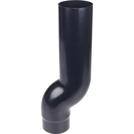Plastmo Nedførsel 90 mm, Sort