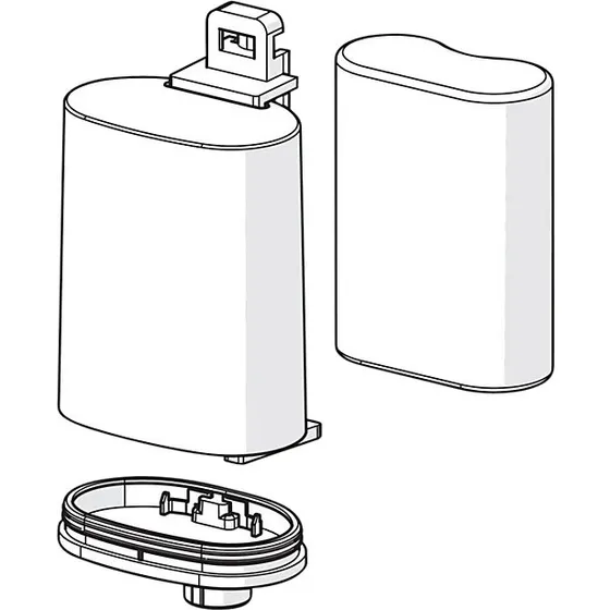 Oras Electra batteriboks 6V til 6179/6172 (inkl. batteri)