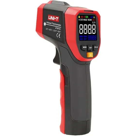 Uni‑T UT301A+ infrarød temperaturmåler -32°C–420°C