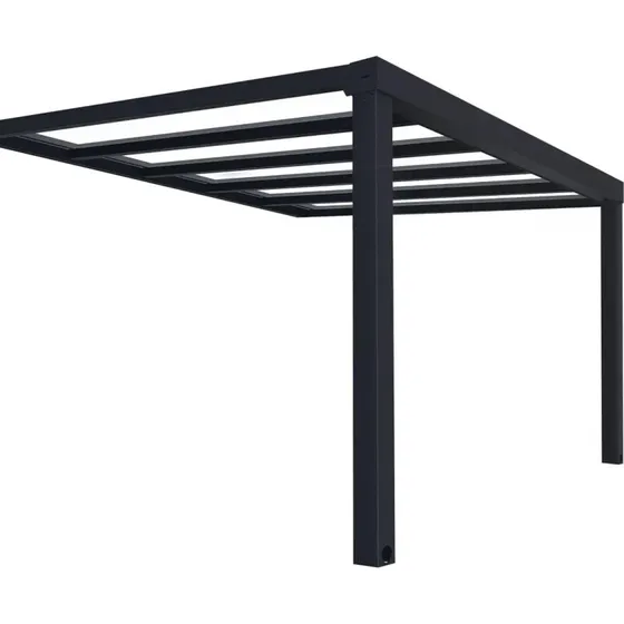 Palram Canopia STOCKHOLM terrasseoverdækning 3,4x3,7m antracitgrå
