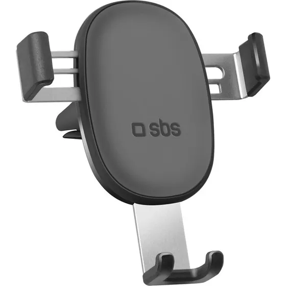 SBS Gravity mobilholder med automatisk luk til luftdyse - Sort