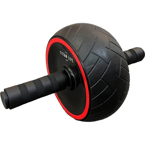 TITAN LIFE Fat Ab Wheel - Mavetræner med bredt hjul