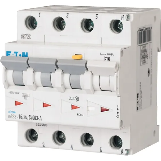 Eaton Kombiafbryder 32A 3P+N C 300mA 4KA (PFI type A)