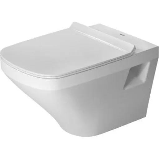 Duravit DuraStyle væghængt toilet med Rimless og WonderGliss, hvid