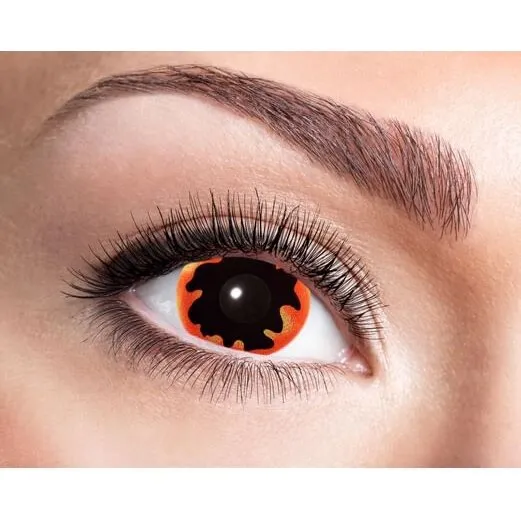 Black Sun Mini Sclera linser 17 mm — 2 stk (6 måneder)