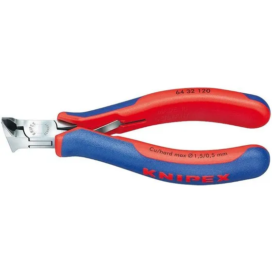 KNIPEX Forbidetang 64 32 120 med 11° skrå skærekant