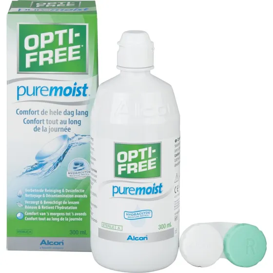 OPTI-FREE PureMoist kontaktlinsevæske 90 ml