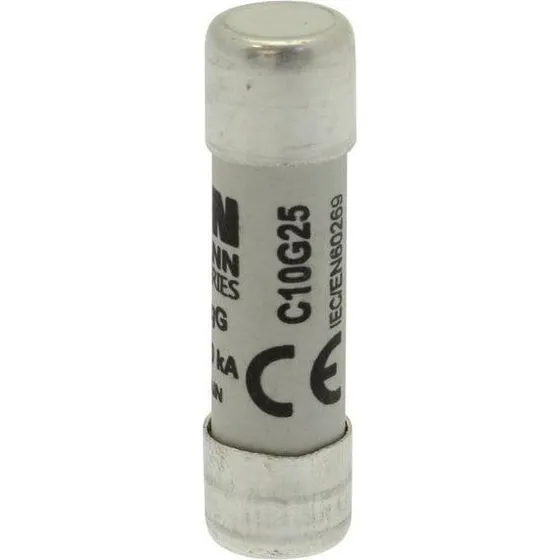 Bussmann Patronsikring 10x38 mm, 25A, gL/gG - 10 stk