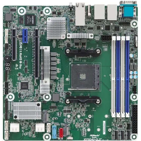 ASRock X570D4U-2L2T/BCM micro-ATX (AMD X570, PGA1331)