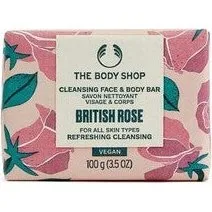 The Body Shop British Rose Fast Sæbe til krop og ansigt, 100 g