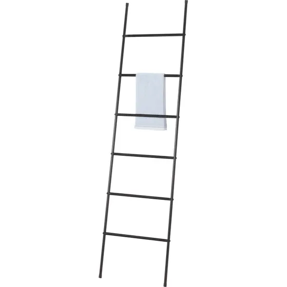 Spirella Jaden håndklædeholder, mat sort, 45x170 cm