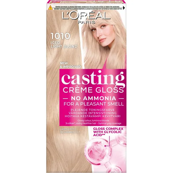 L'Oréal Paris Casting Créme Gloss 1010 Iced Light Blonde 180 ml
