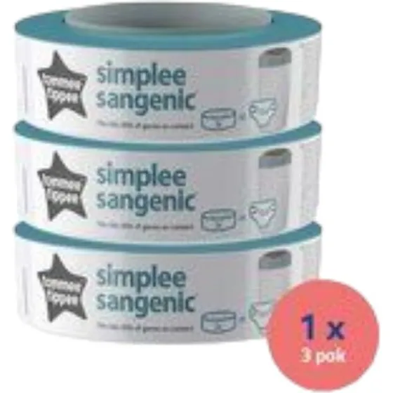Sangenic Simplee blepose refill 3-pak