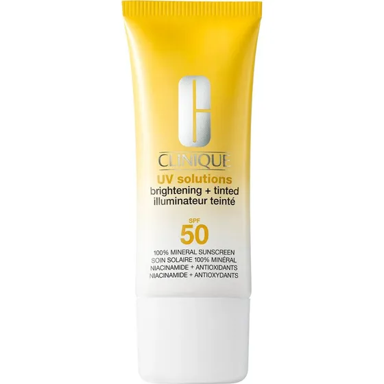 Clinique UV Solutions Brightening + Tinted Sunscreen SPF 50 - Medium Deep